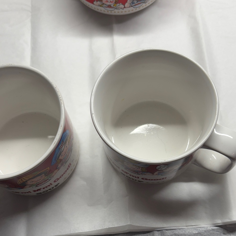 Vintage Campbell Soup Mug Set - Picture 4 of 9